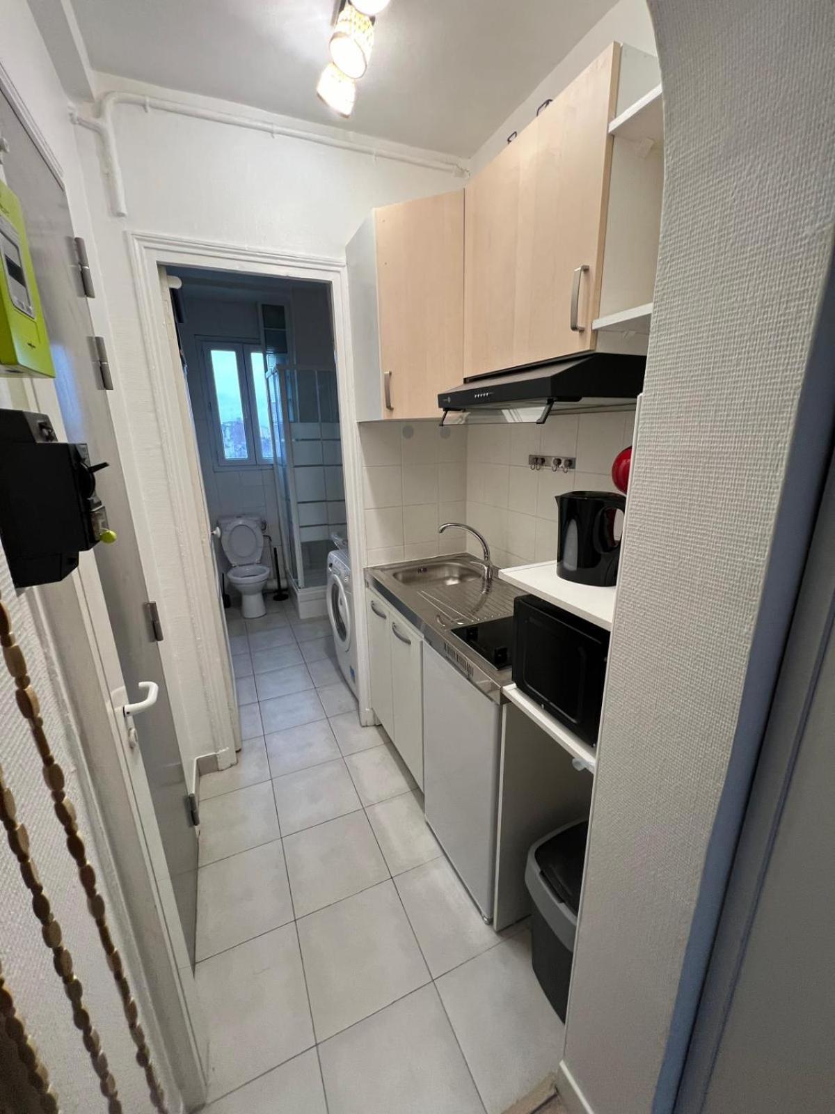 Charmant Appartement Aux Portes De Paris - 2Pax Saint-Ouen  Bagian luar foto